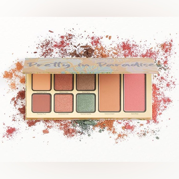 New VIOLET VOSS Pretty in Paradise All in One Face & Eye Shadow Palette - Picture 1 of 5